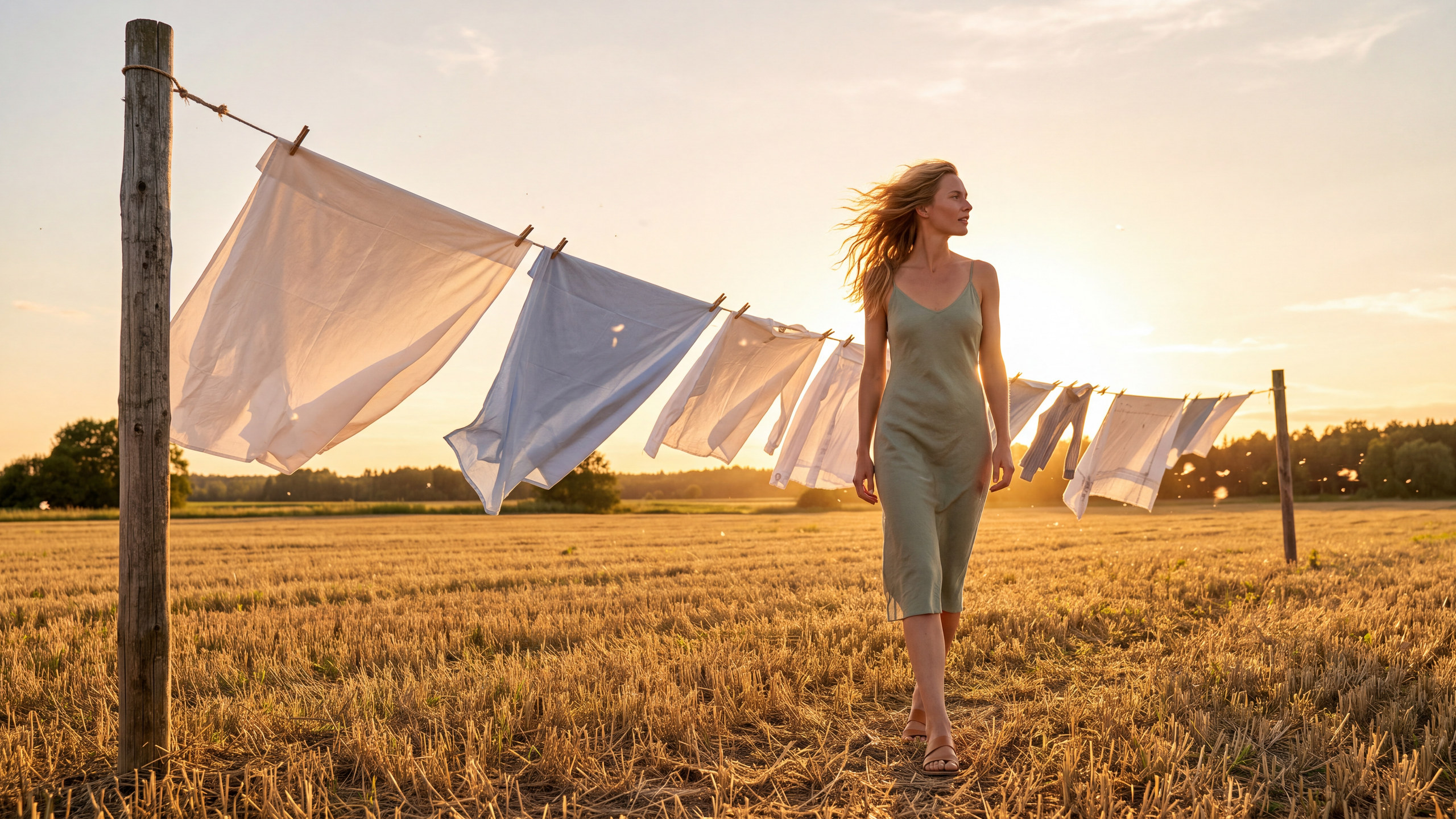Clothesline — The line