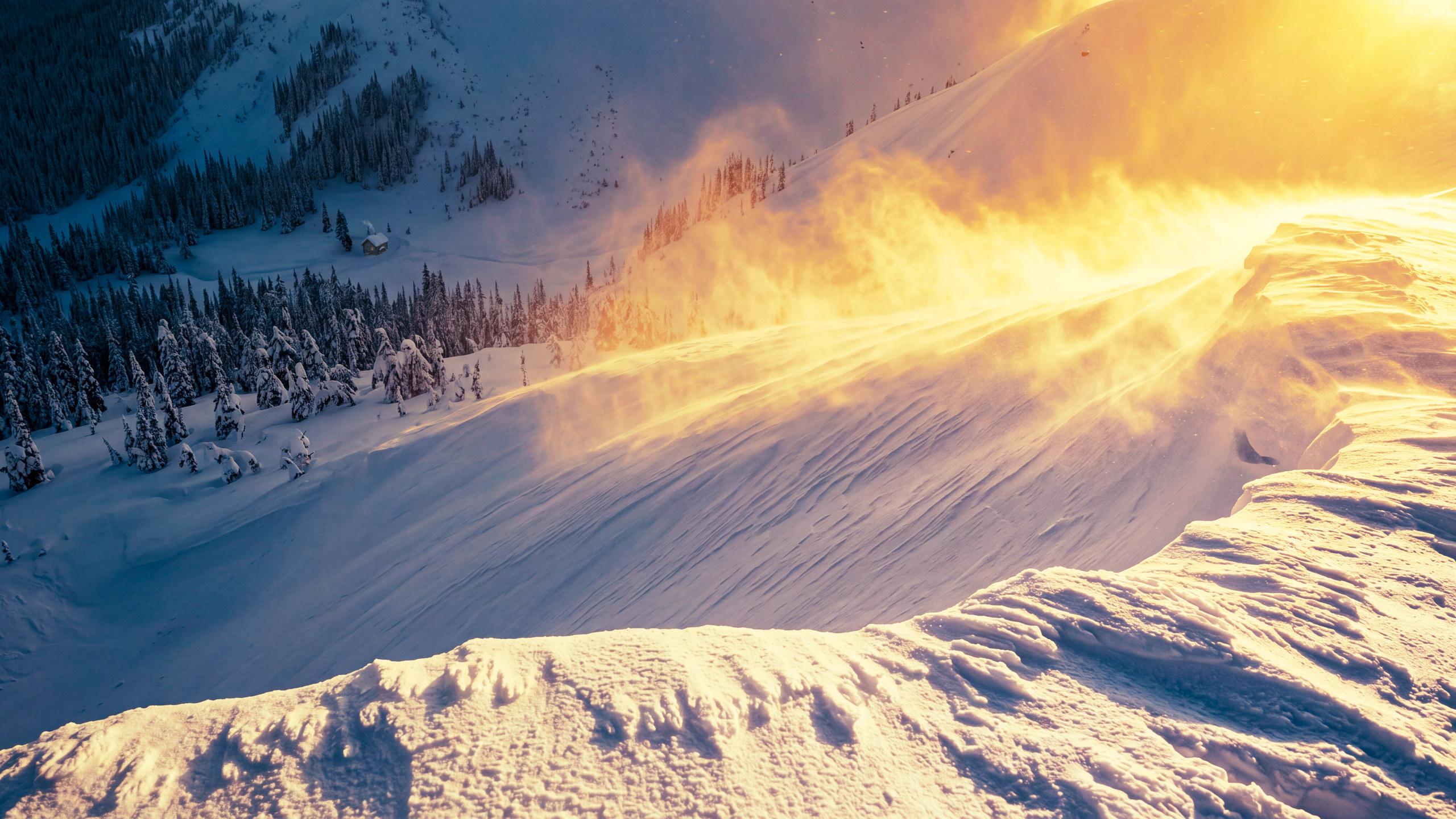 Deep Snow — The ridge