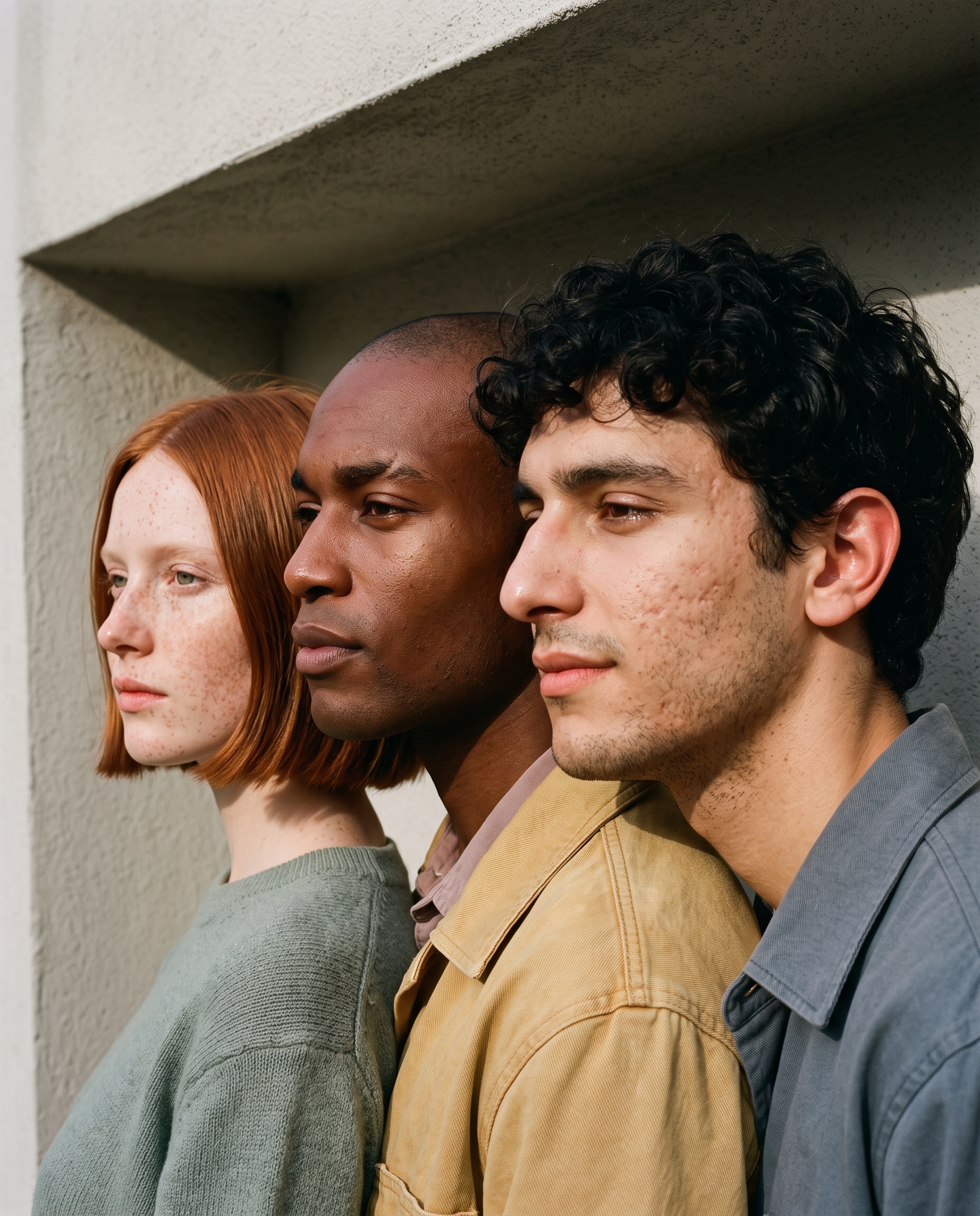 Human — The chain, under the overhang