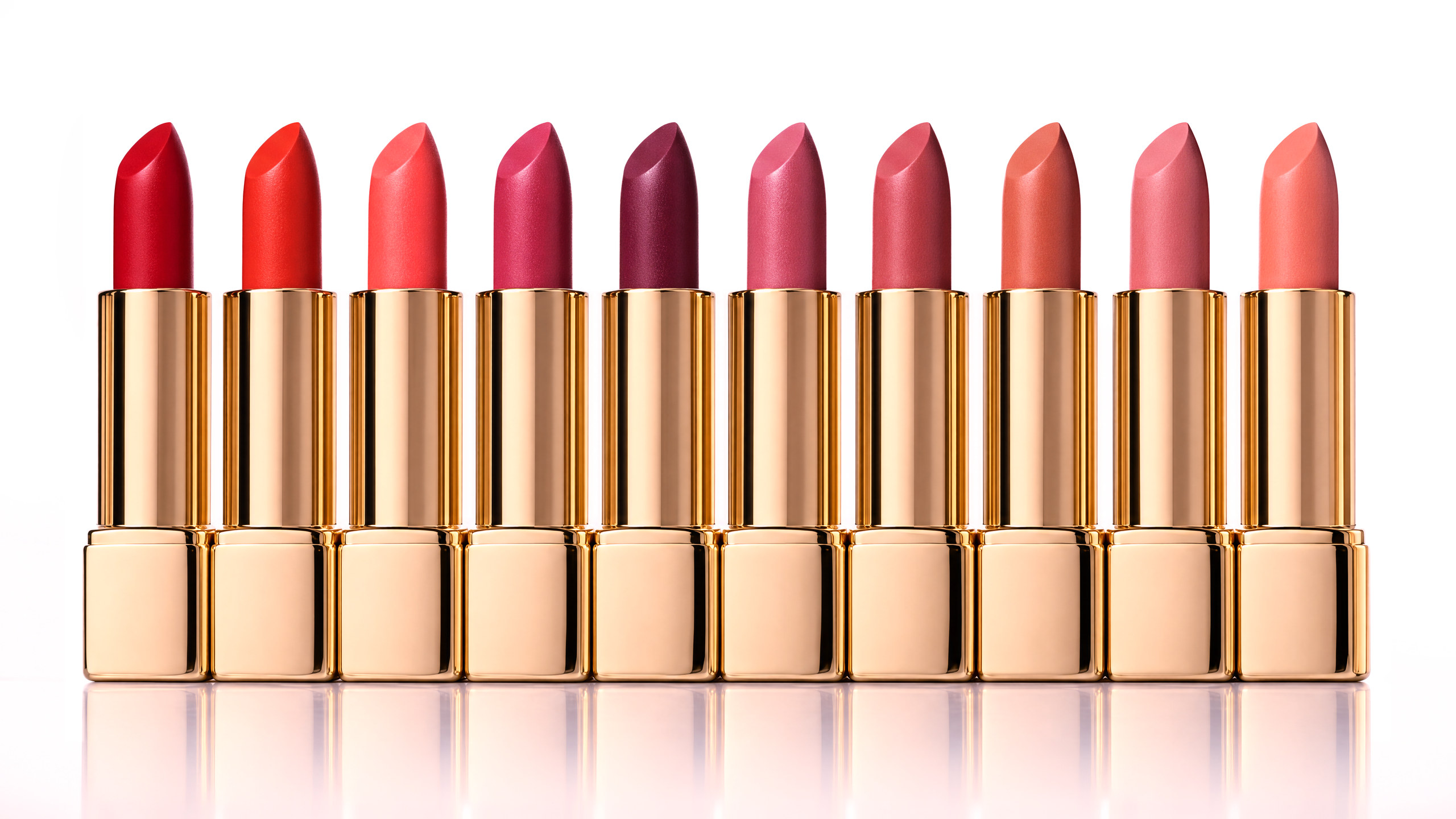 Lipstick — Ten shades
