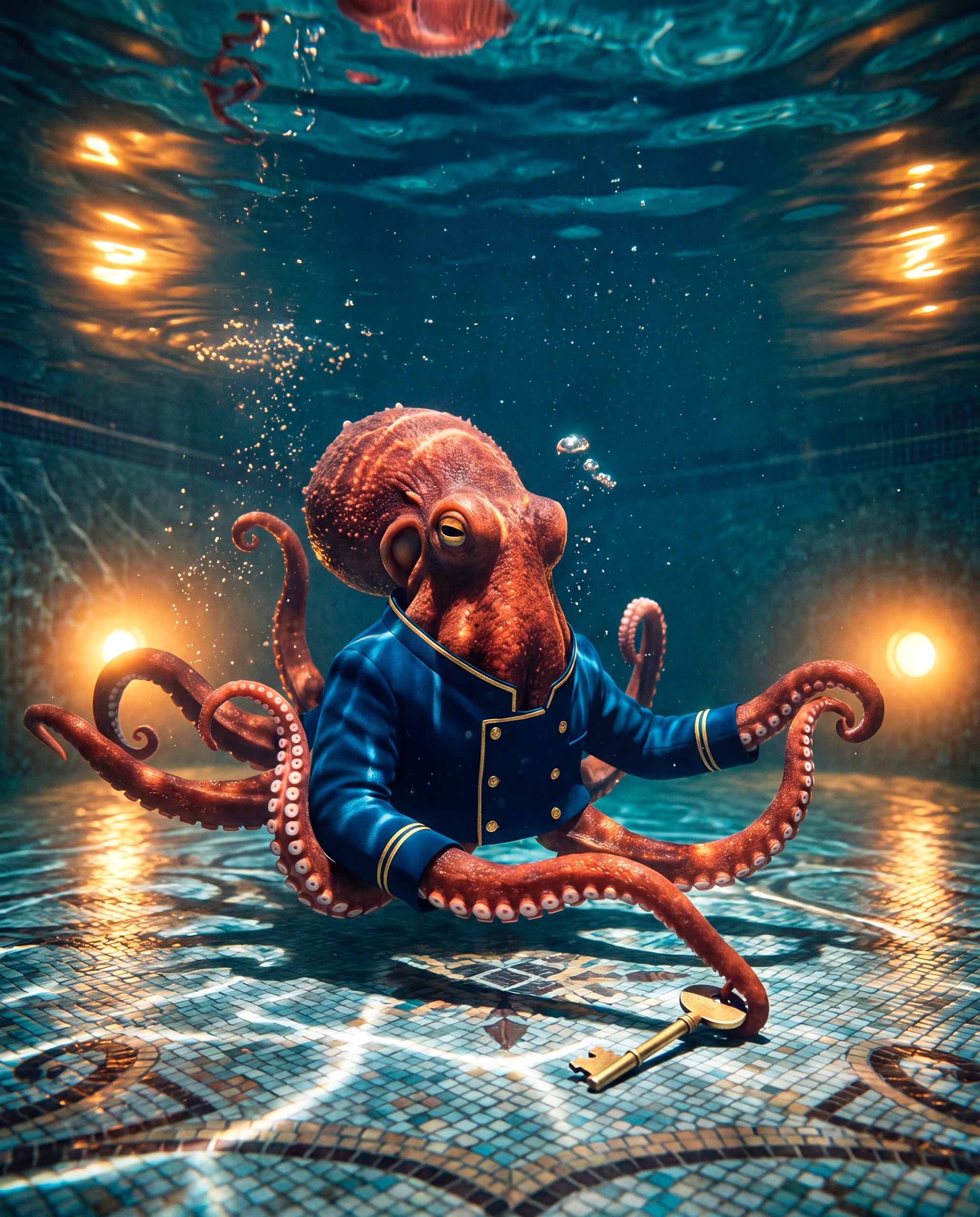 Night Shift — The pool